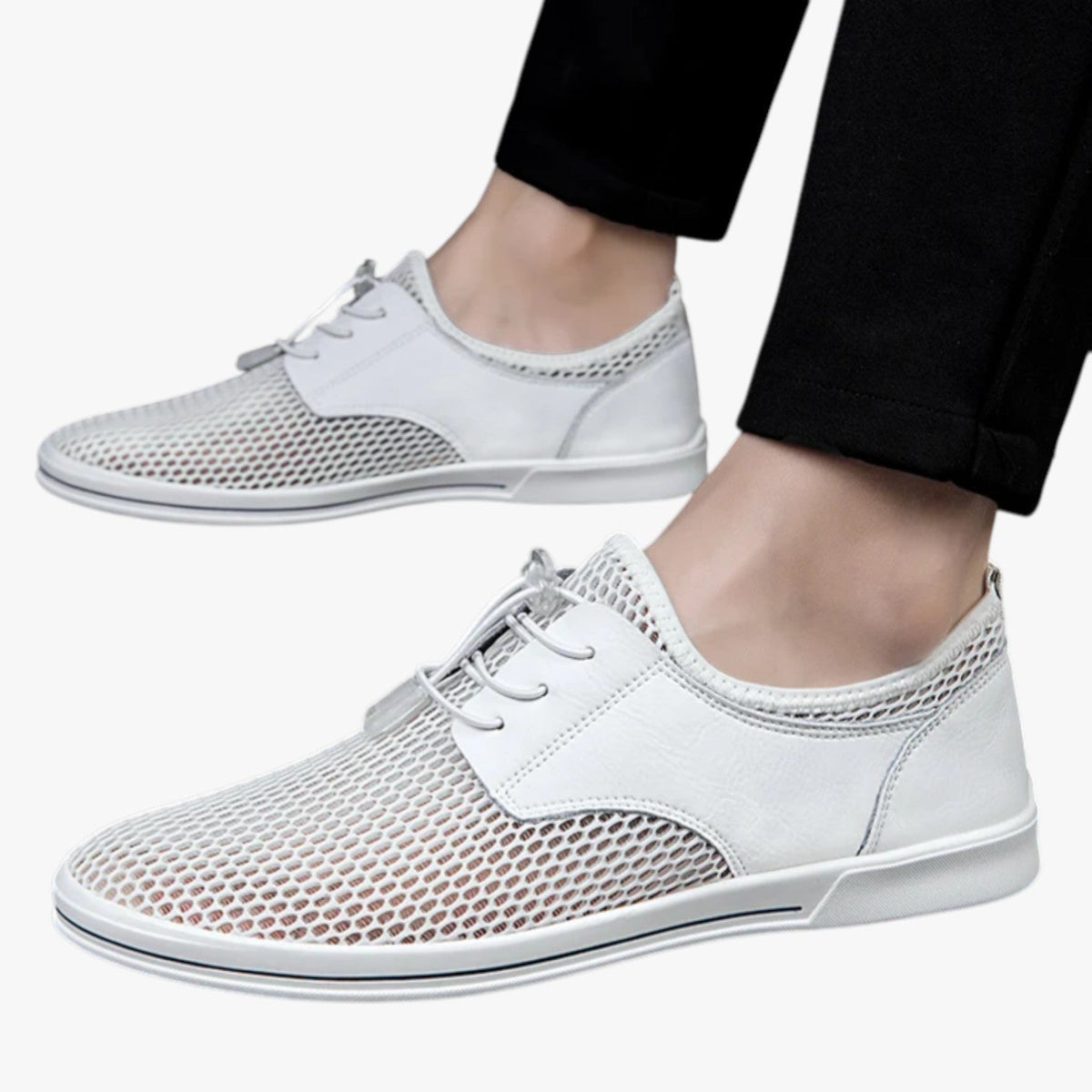 Justin | Herren Sommer_Mokassins Atmungsaktiv, Ultraleicht, Elegant Design