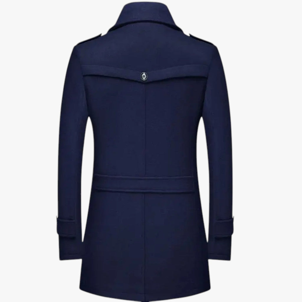 Dalton | Eleganz und Wärme - Langer Wollmantel für den Winter