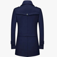 Dalton | Eleganz und Wärme - Langer Wollmantel für den Winter