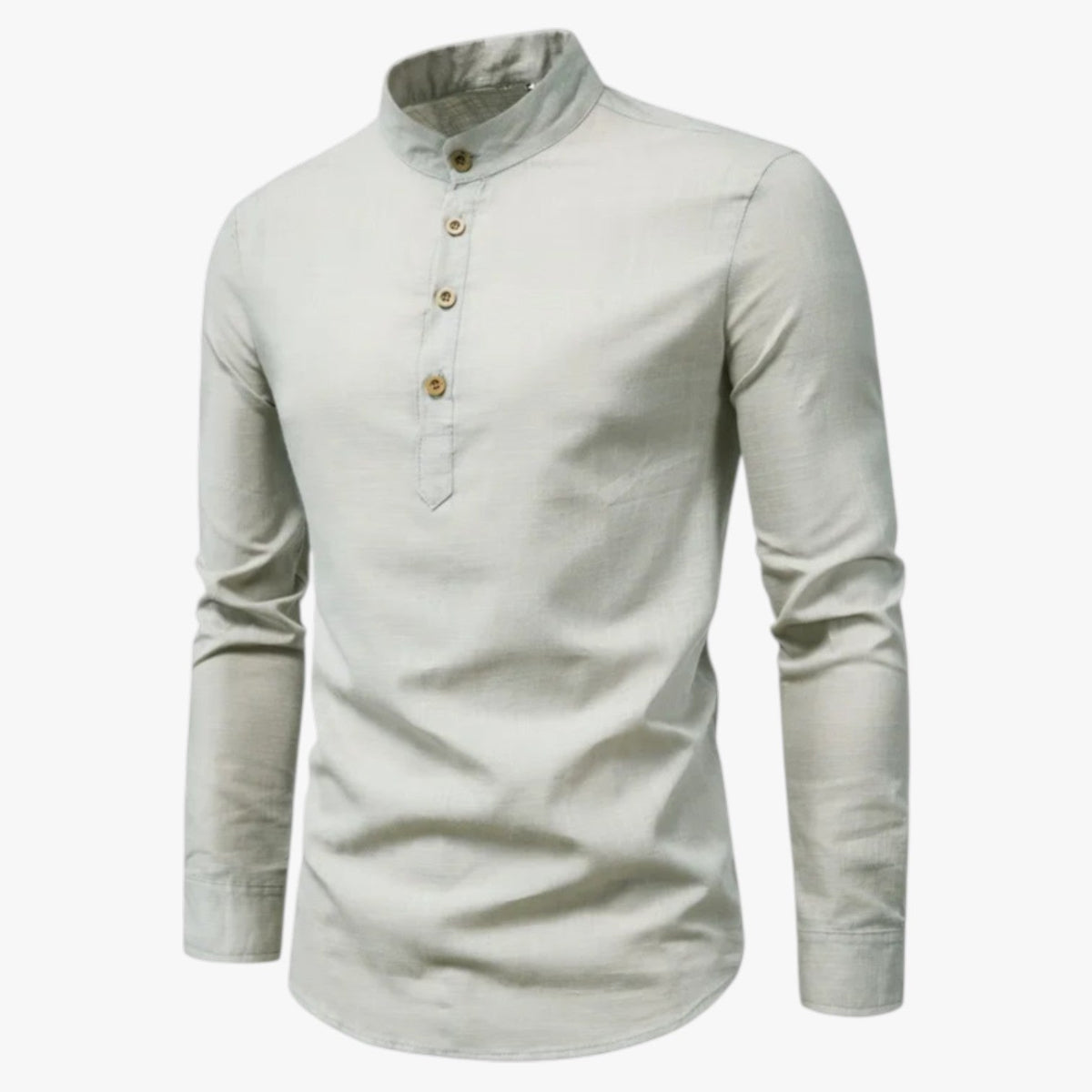 Railey | Herren-Hemd aus Baumwolle und Leinen – Frischer Frühling mit lässigem Stil