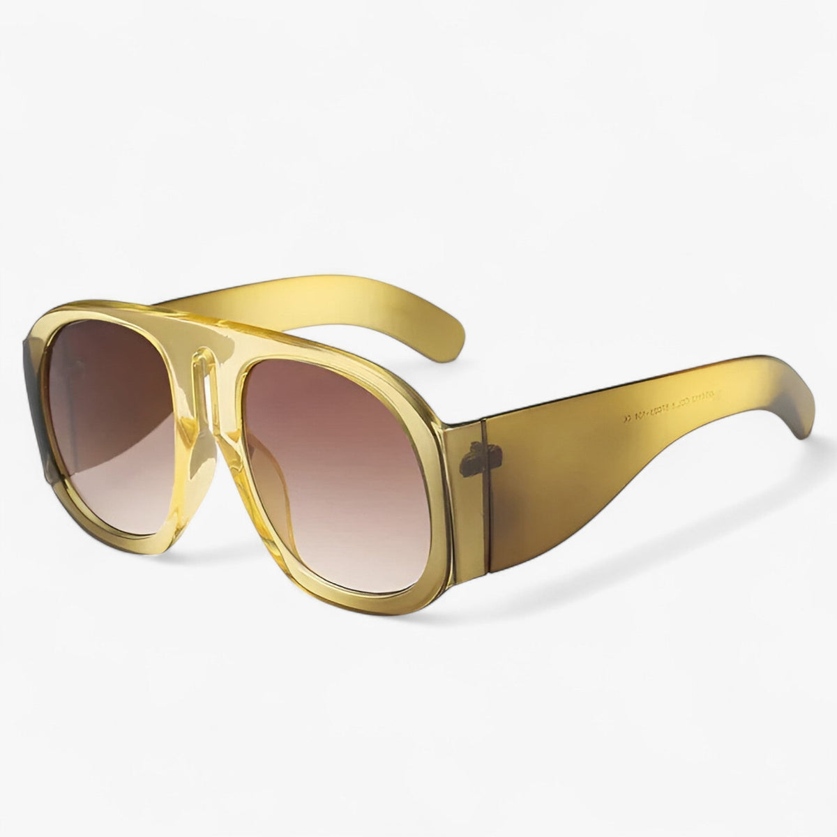 Lorenzo | Retro-Stil oversized runde Sonnenbrille