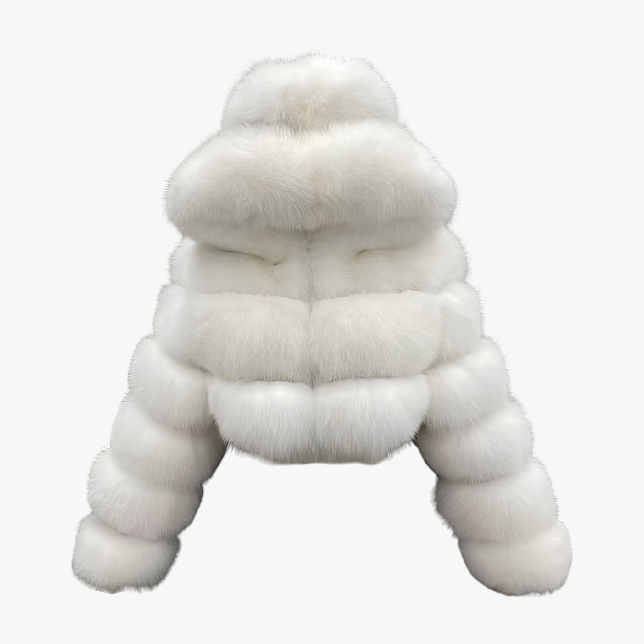Weiche Kunstpelzjacke Schnee - Luxuriöse Wärme und Eleganz