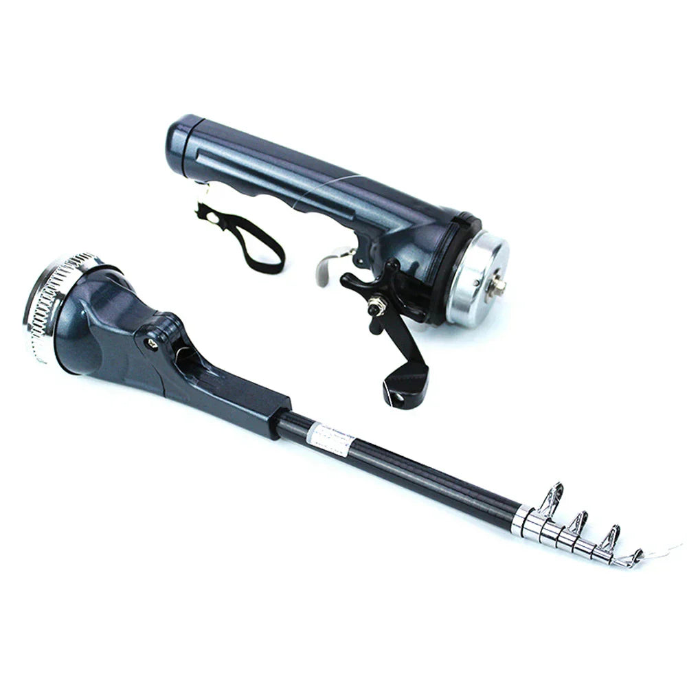 Fish Pro™ - Die faltbare All-in-One-Angelrute