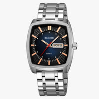 Alfred | Herrenarmbanduhr wasserdicht mit Datum und lumineszierendem Zifferblatt