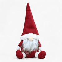 SantaFace | Weihnachtsfigur ohne Gesicht - Fügen Sie Ihren Dekorationen einen geheimn+isvollen Touch hinzu