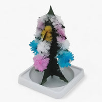 Magischer Weihnachtsbaum aus Kristall - Wissenschaftliche und festliche Dekoration
