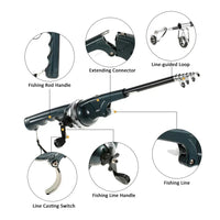 Fish Pro™ - Die faltbare All-in-One-Angelrute