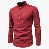 Railey | Herren-Hemd aus Baumwolle und Leinen – Frischer Frühling mit lässigem Stil