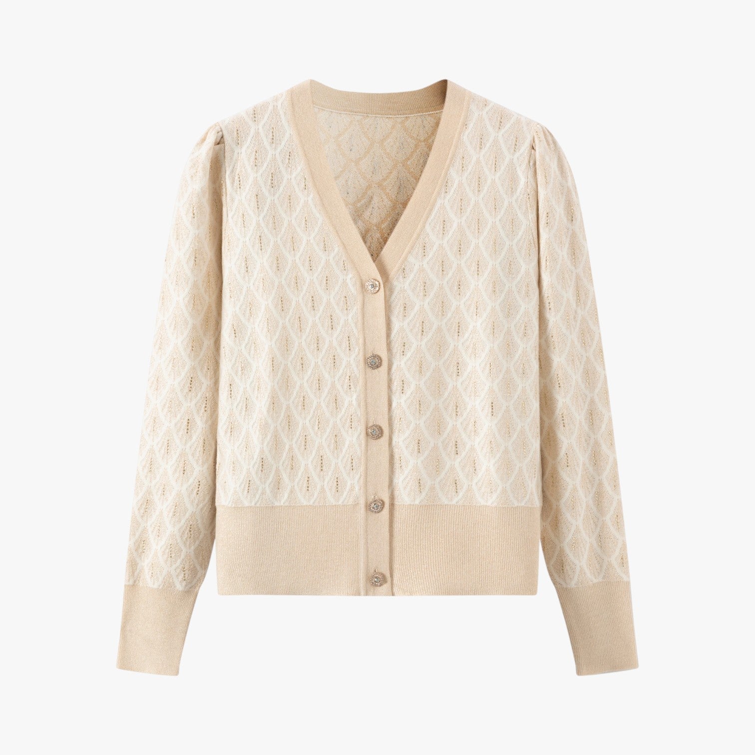 Alora | Damen-Pailletten-Cardigan: atmungsaktive Eleganz und lässiger Stil