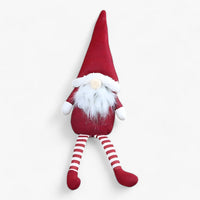 SantaFace | Weihnachtsfigur ohne Gesicht - Fügen Sie Ihren Dekorationen einen geheimn+isvollen Touch hinzu