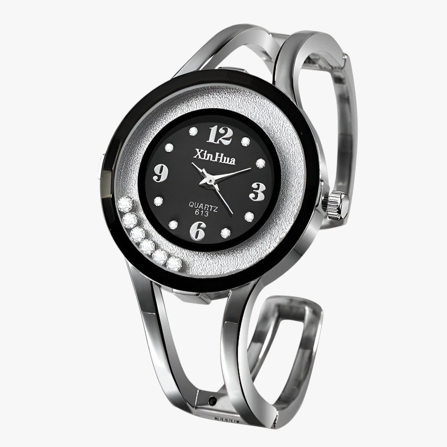 Amaia | Elegante Uhr mit Armband aus Kristall
