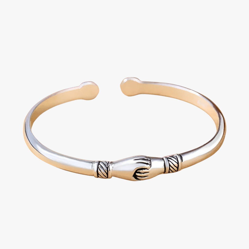 Armonia | Elegantes Freundschaftsarmband aus retro Silber