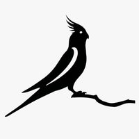 Gartendekoration | Metallvogel-Silhouette – Kunst im Hintergarten