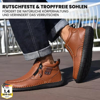 Handgemachte ergonomische Leder-Schuhe