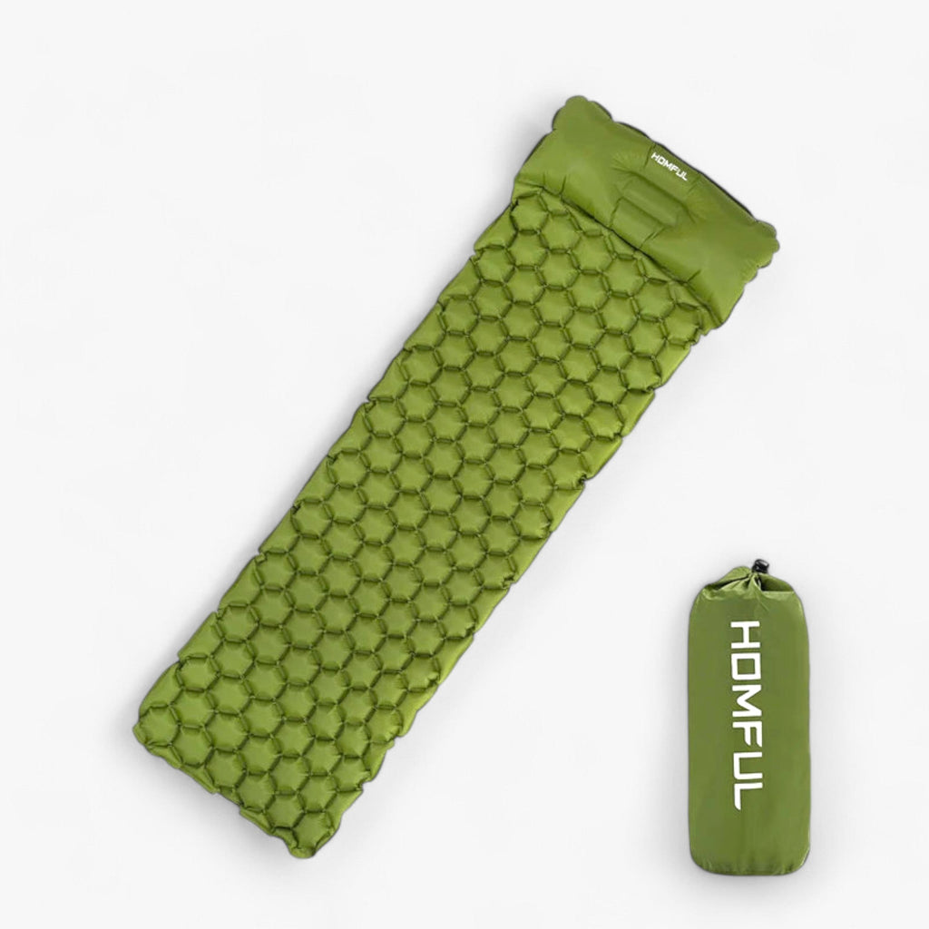 Campingmatte | Aufblasbare Schlafmatte - Komfortabel für Wandern & Outdoor