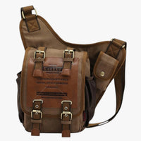 Adam | Herren Messenger-Tasche aus Vintage-Nylon Praktisch, Leicht, Immer bei Dir