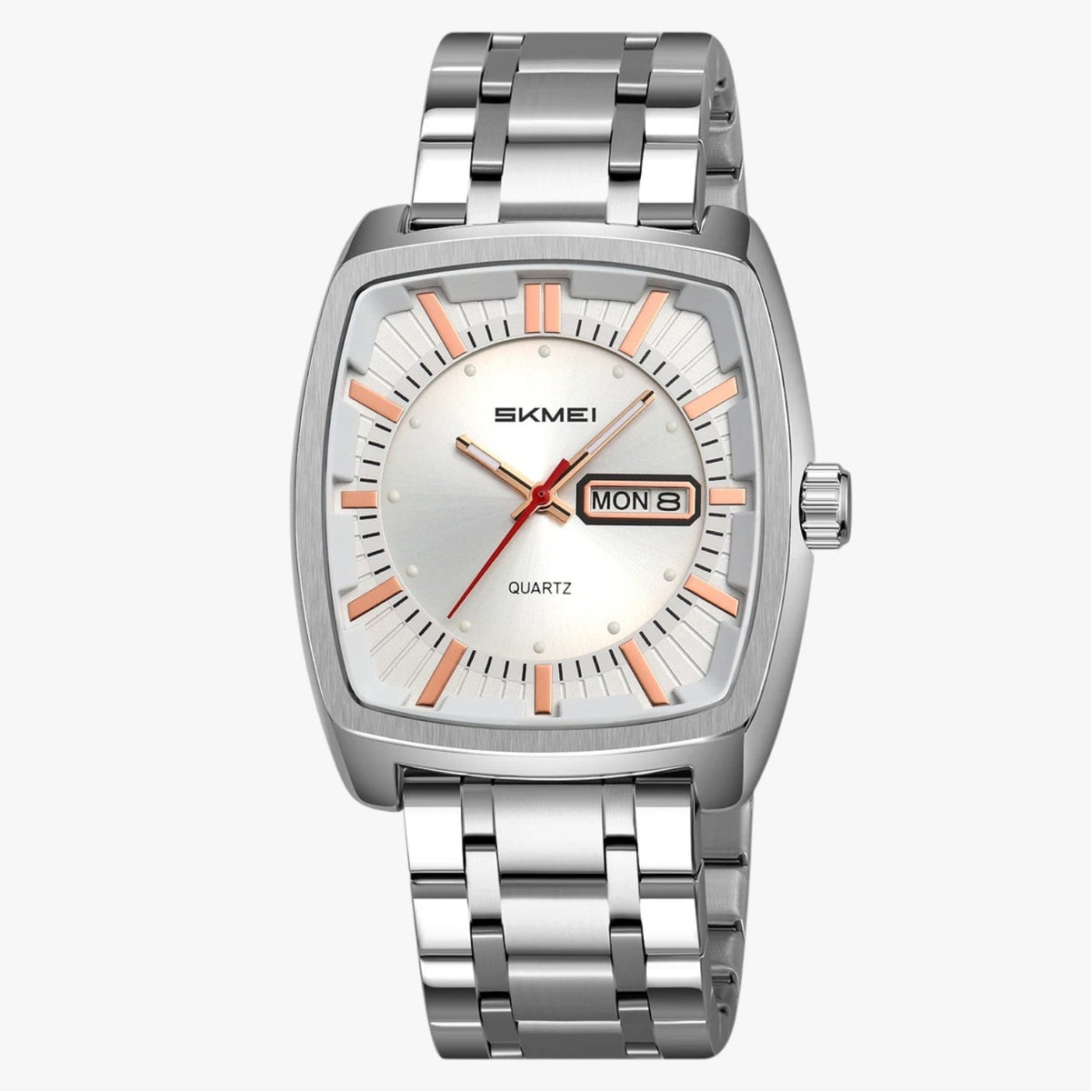 Alfred | Herrenarmbanduhr wasserdicht mit Datum und lumineszierendem Zifferblatt
