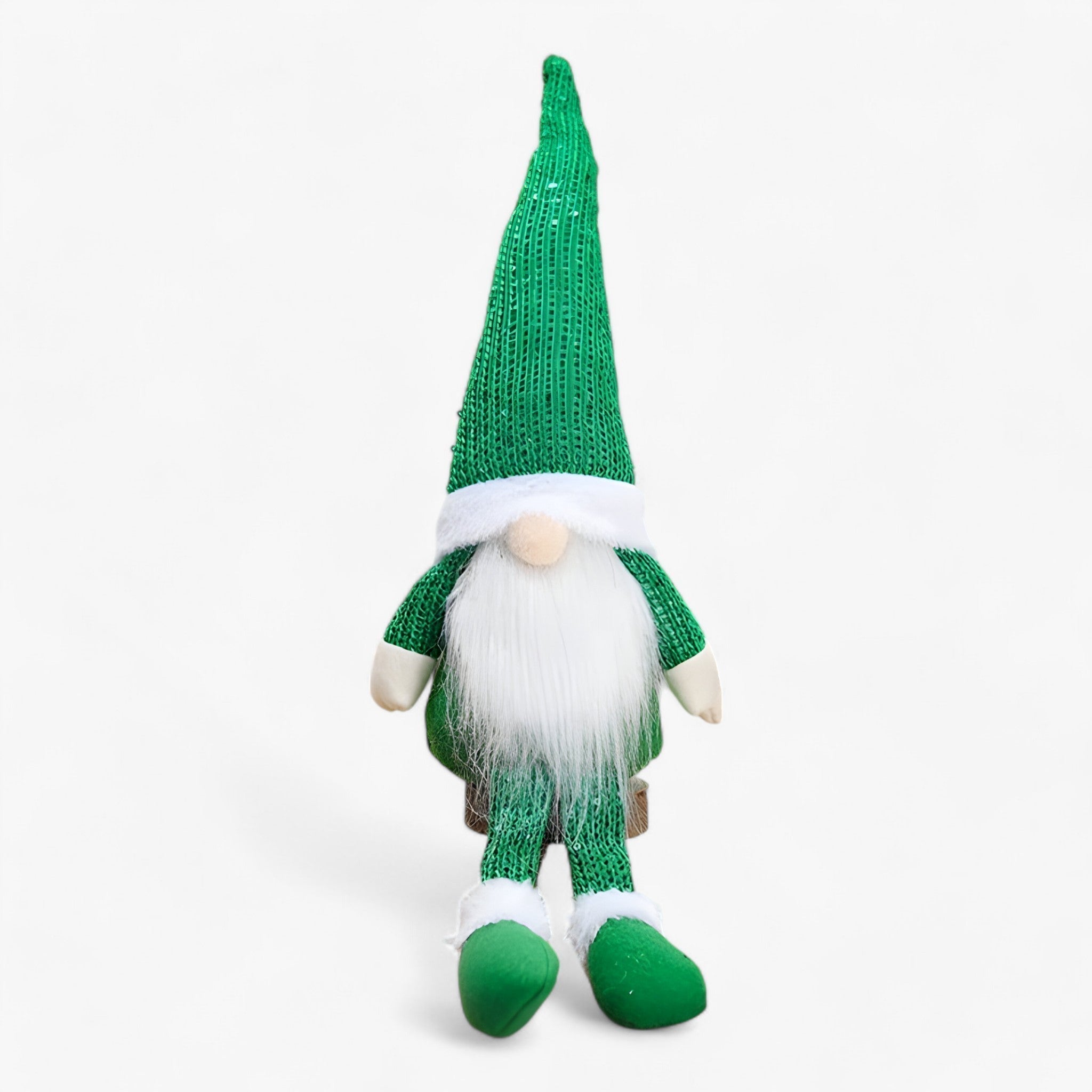 SantaFace | Weihnachtsfigur ohne Gesicht - Fügen Sie Ihren Dekorationen einen geheimn+isvollen Touch hinzu