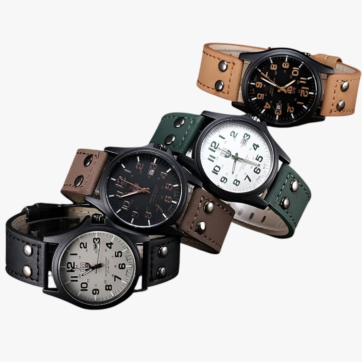 Claudio | Eleganz für den Alltag – Herrenarmbanduhr mit Datum und sportlichem Stil
