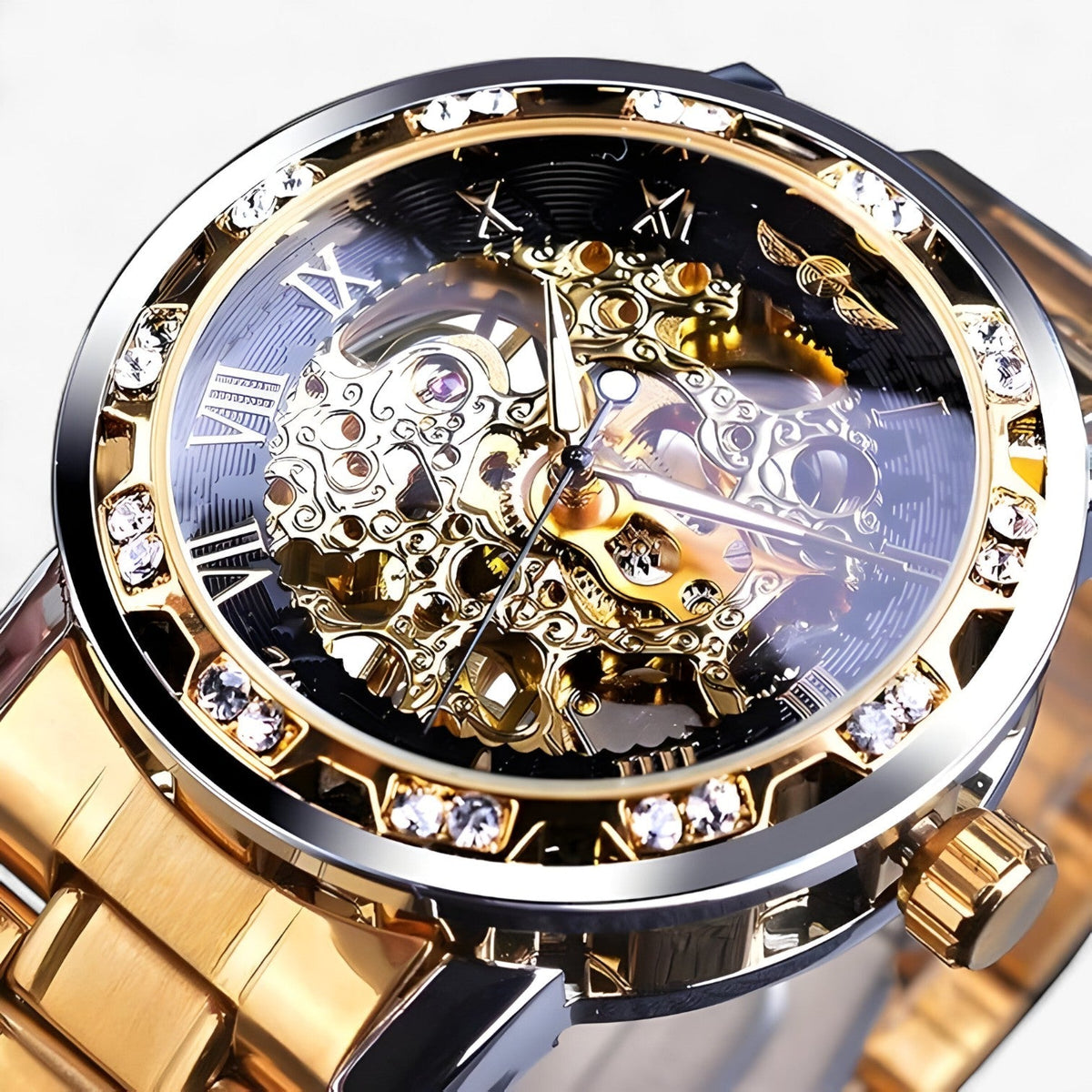 Diamant Uhr | Luxus Herrenarmbanduhr