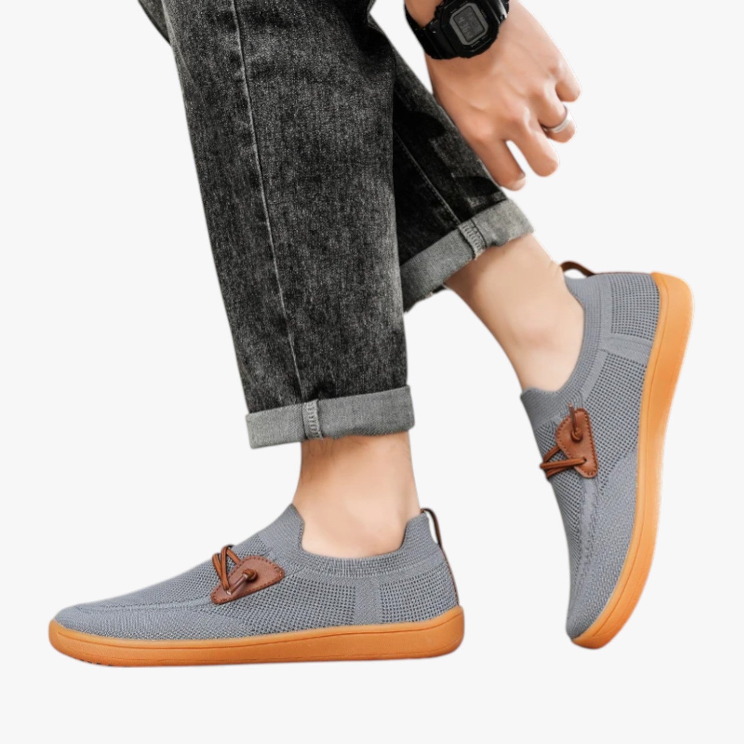 Matteo | Atmungsaktive Sneakers für Herren mit Breitzehen für Komfort im Freien