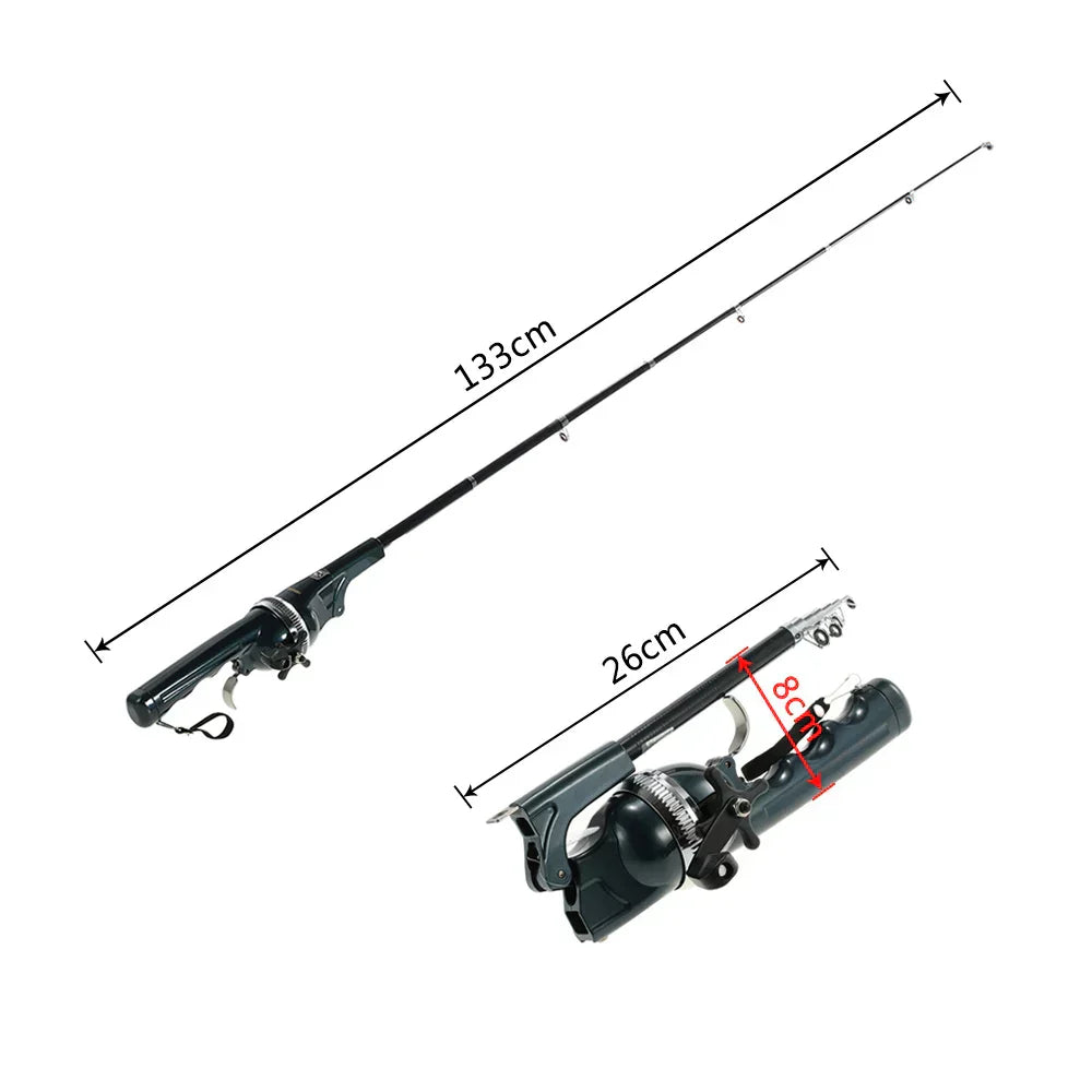 Fish Pro™ - Die faltbare All-in-One-Angelrute