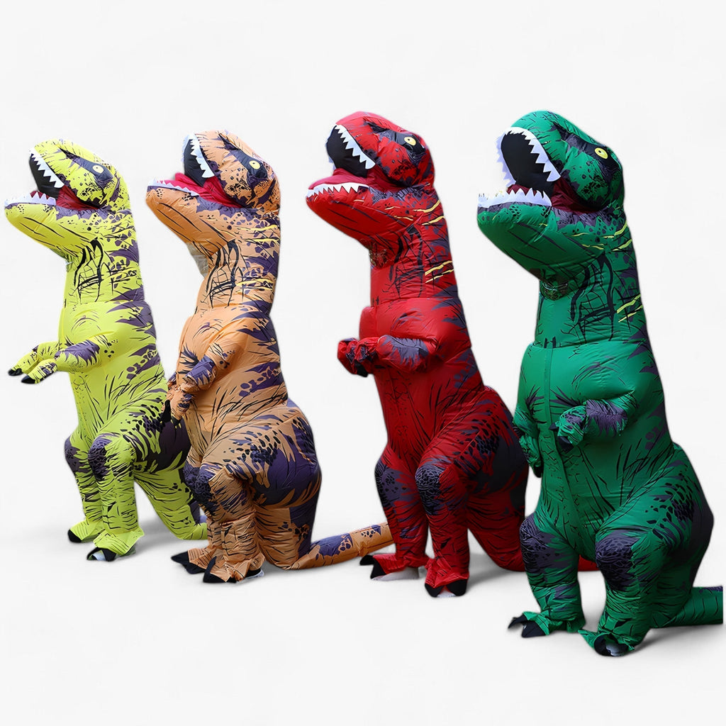 Aufblasbares T-Rex Kostüm - Spaß für Kinder und Erwachsene