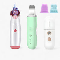 SkinScrub Pro | Ultraschall-Gesichtsspatel - Werkzeug zur Gesichtsstraffung und Entfernung von Mitessern