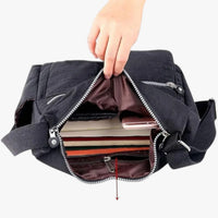 Danna | Sicherheit und Stil – Wasserdichte Schultertasche mit RFID-Blocker