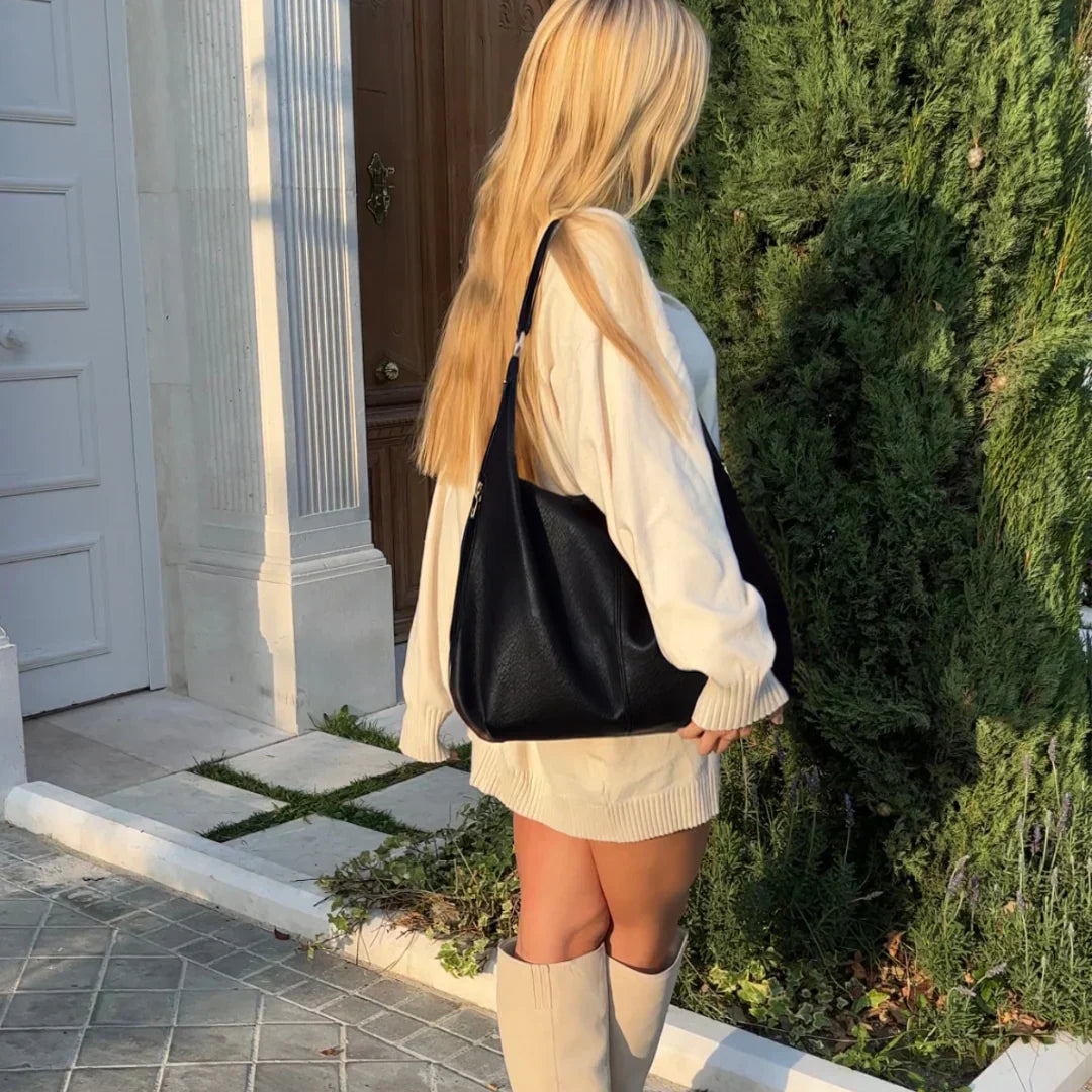 Kaia Vegane Leder Hobo Tasche