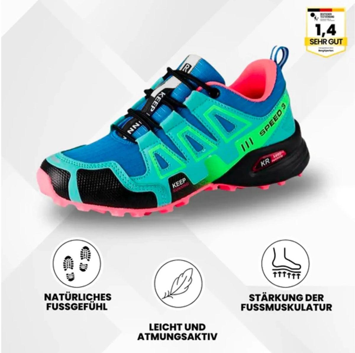 OrthoTrekking – Ergonomische Wanderschuhe für Schwangerschaft & Nachgeburt