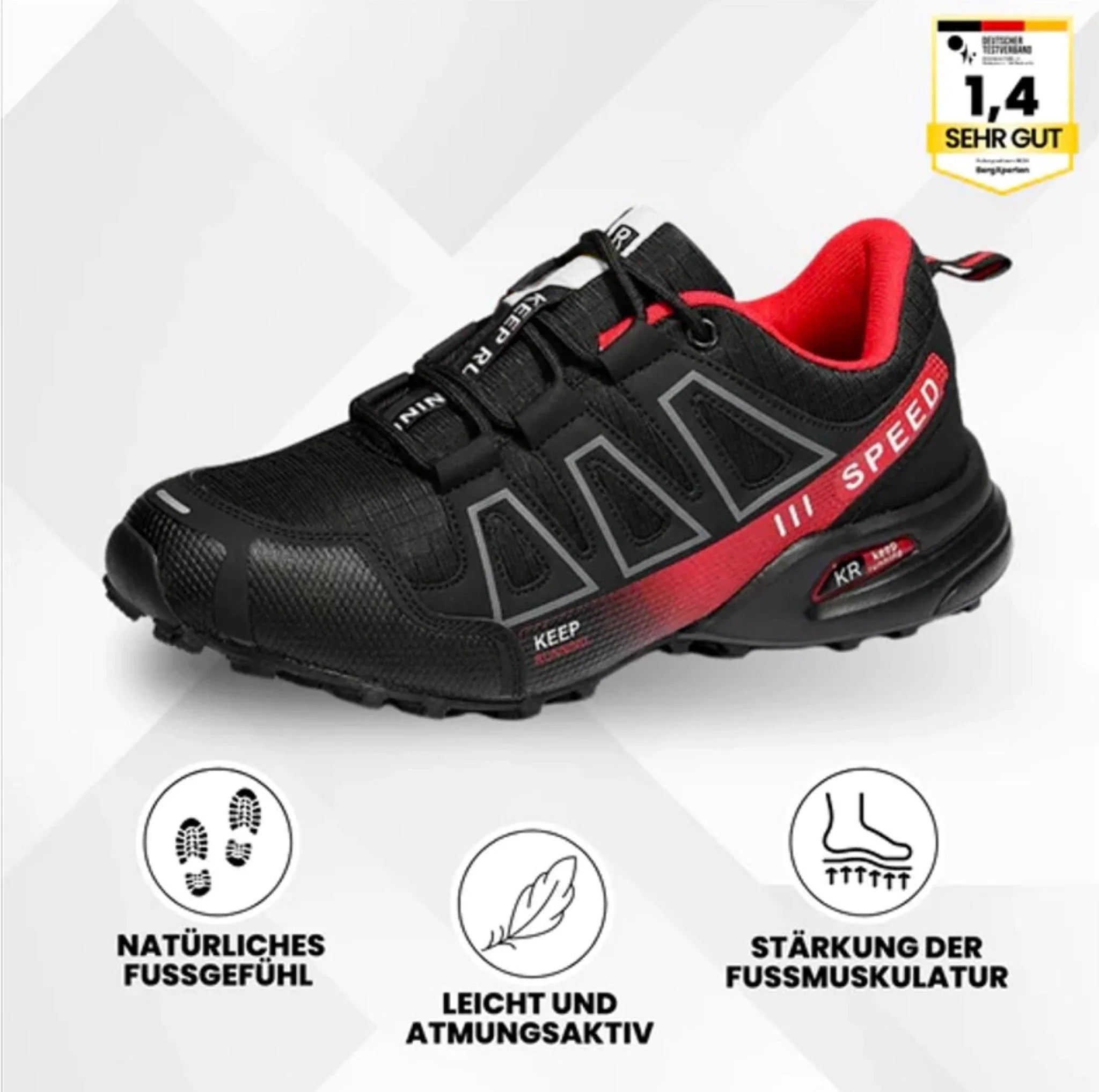 OrthoTrekking – Ergonomische Wanderschuhe
