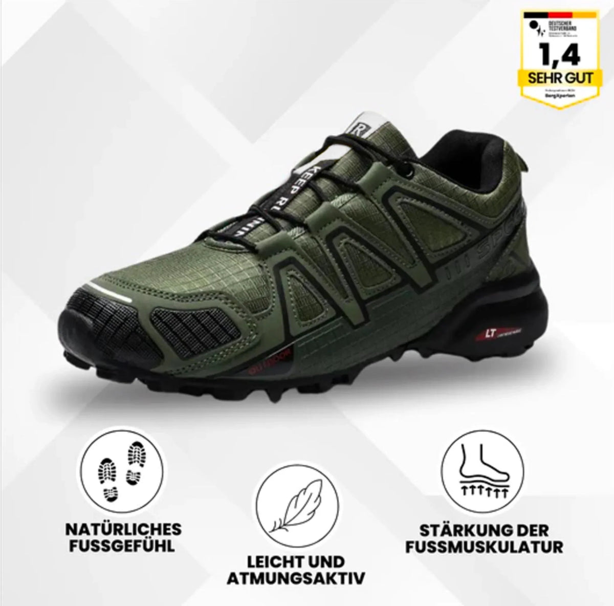 OrthoTrekking – Ergonomische Wanderschuhe mit bequemer Passform für Senioren