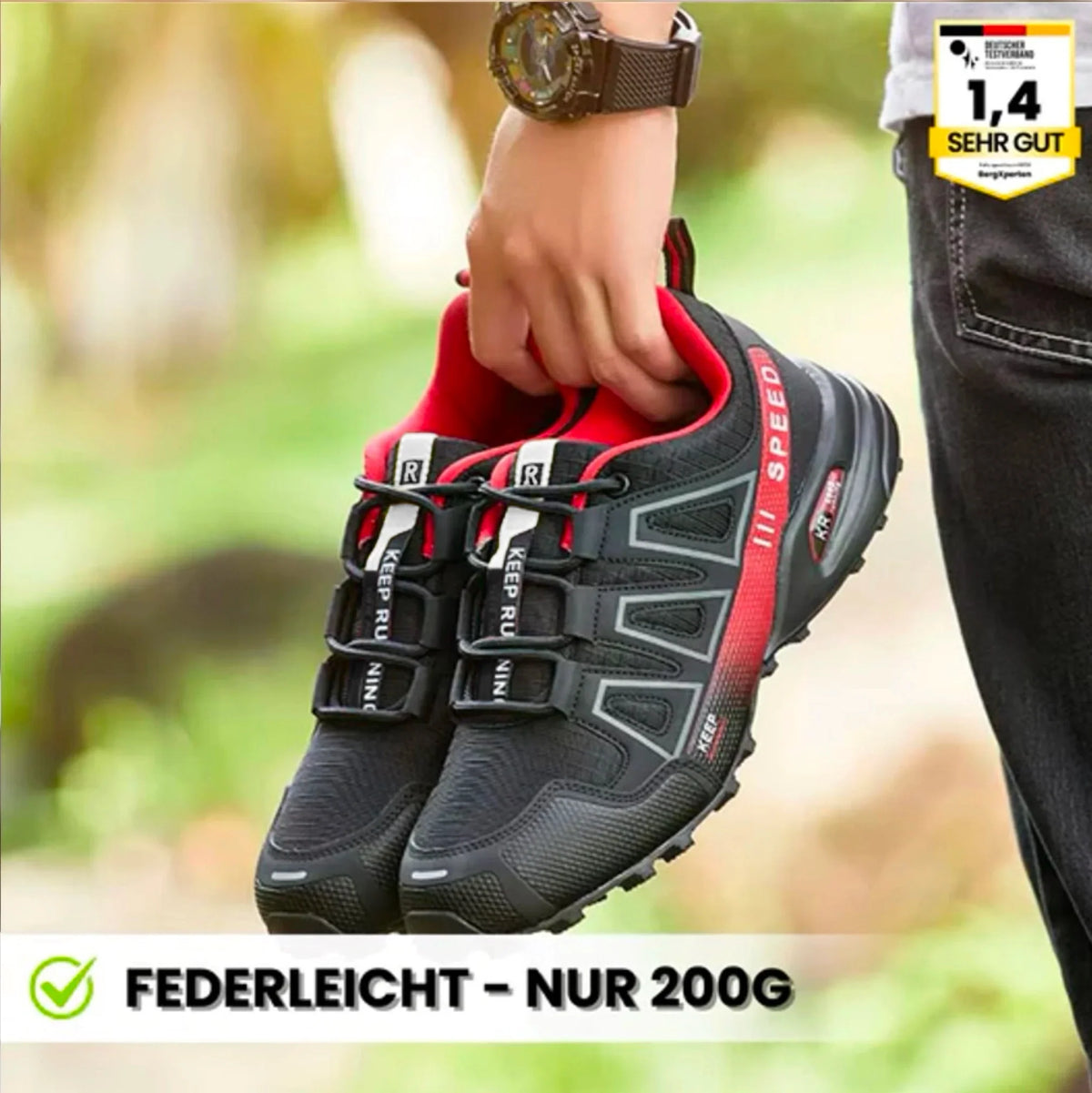 OrthoTrekking – Ergonomische Wanderschuhe mit bequemer Passform für Senioren