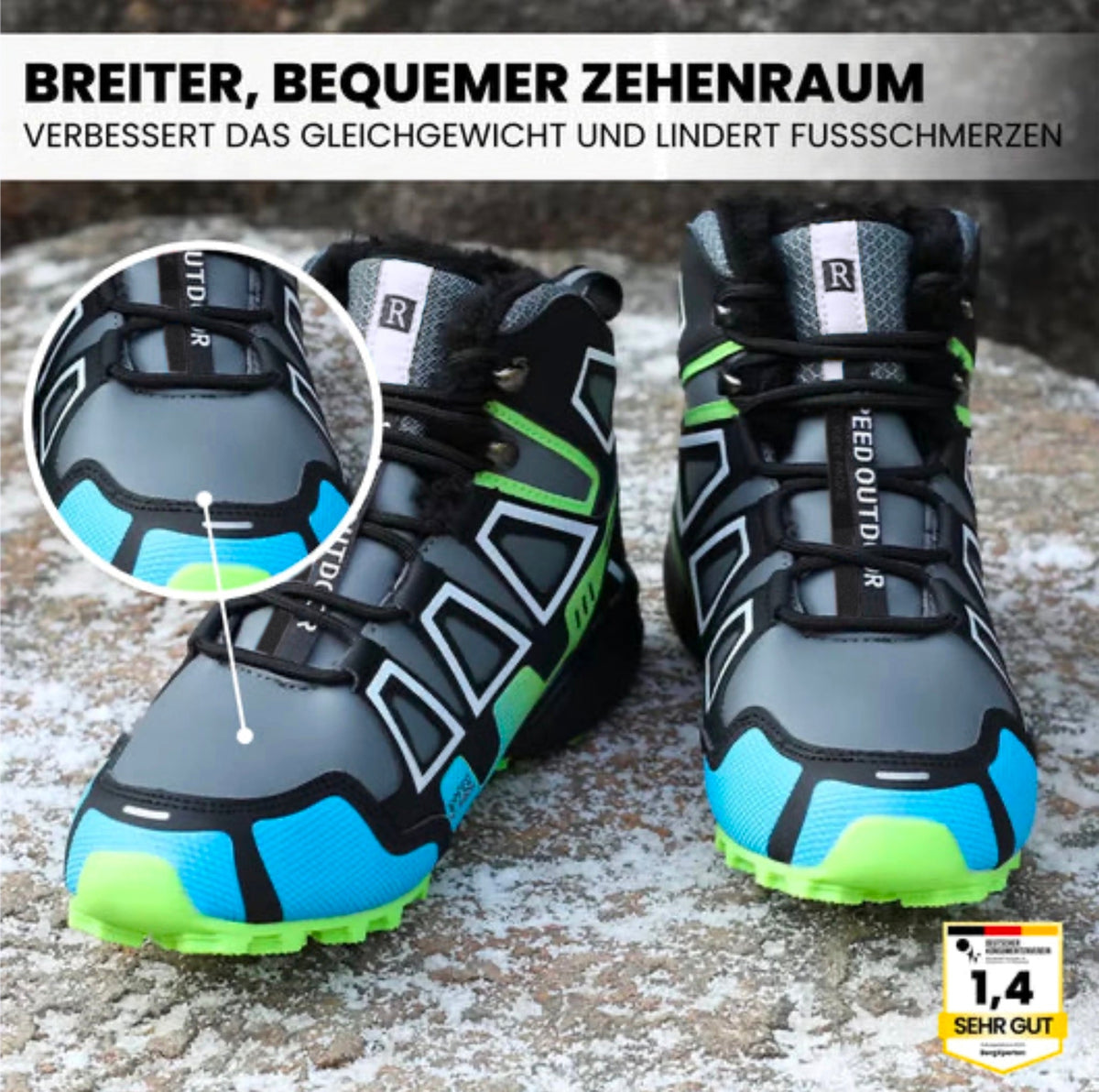 OrthoTrekking Pro – Wanderschuhe