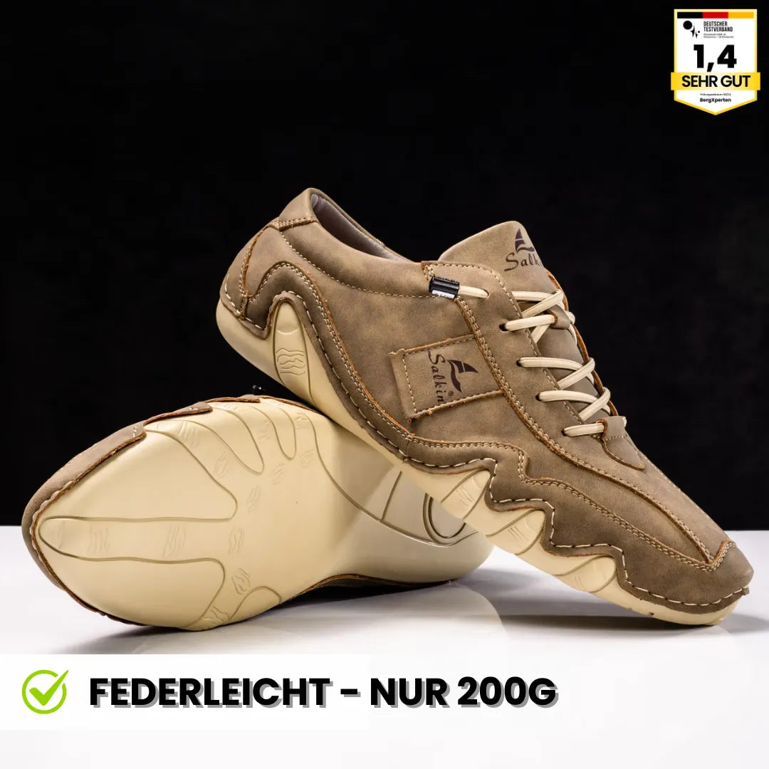 Ibex – wasserdichter Leder-Barfußschuh