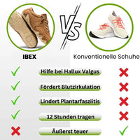 Ibex – wasserdichter Leder-Barfußschuh