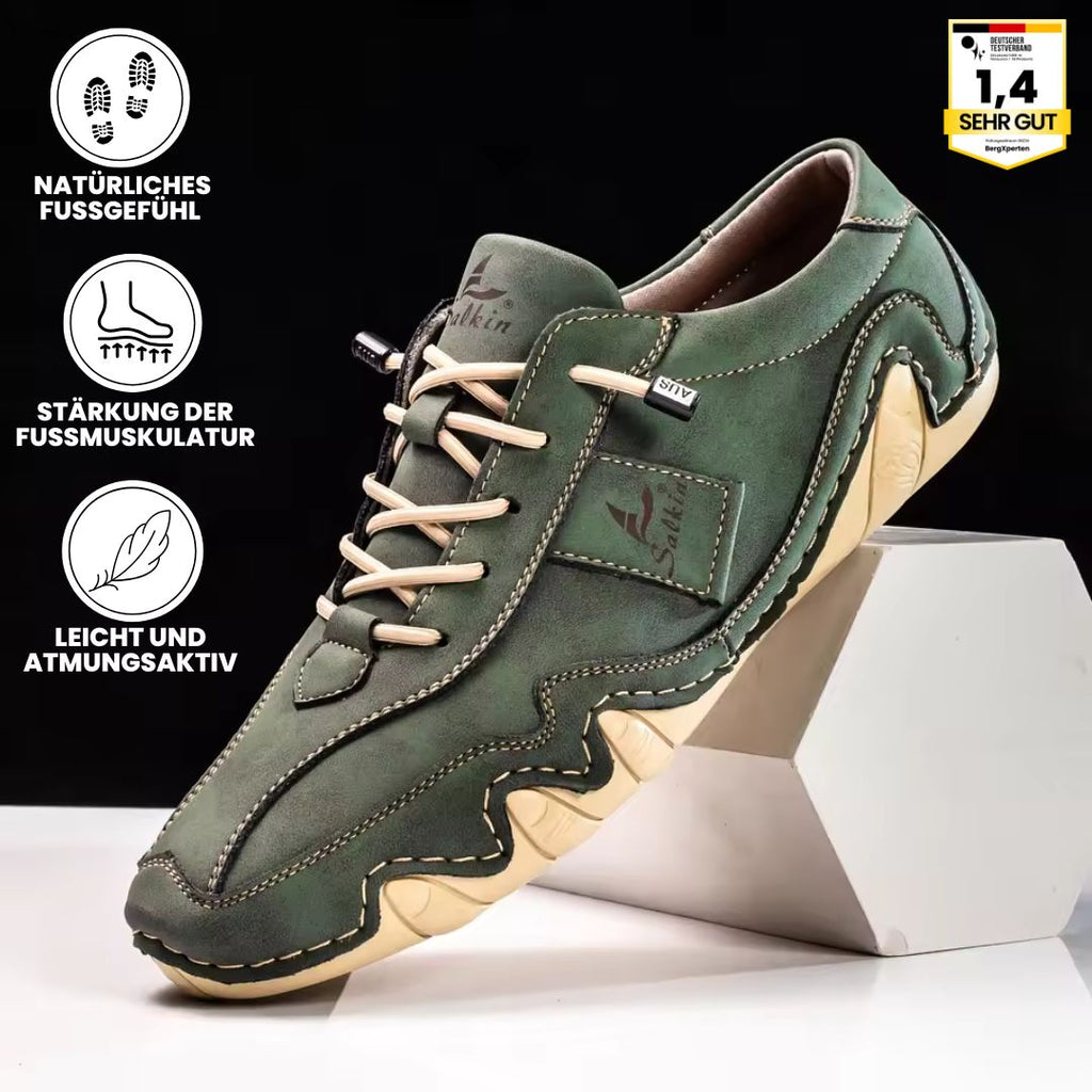 Ibex - ergonomischer & wasserdichter Leder-Barfußschuh