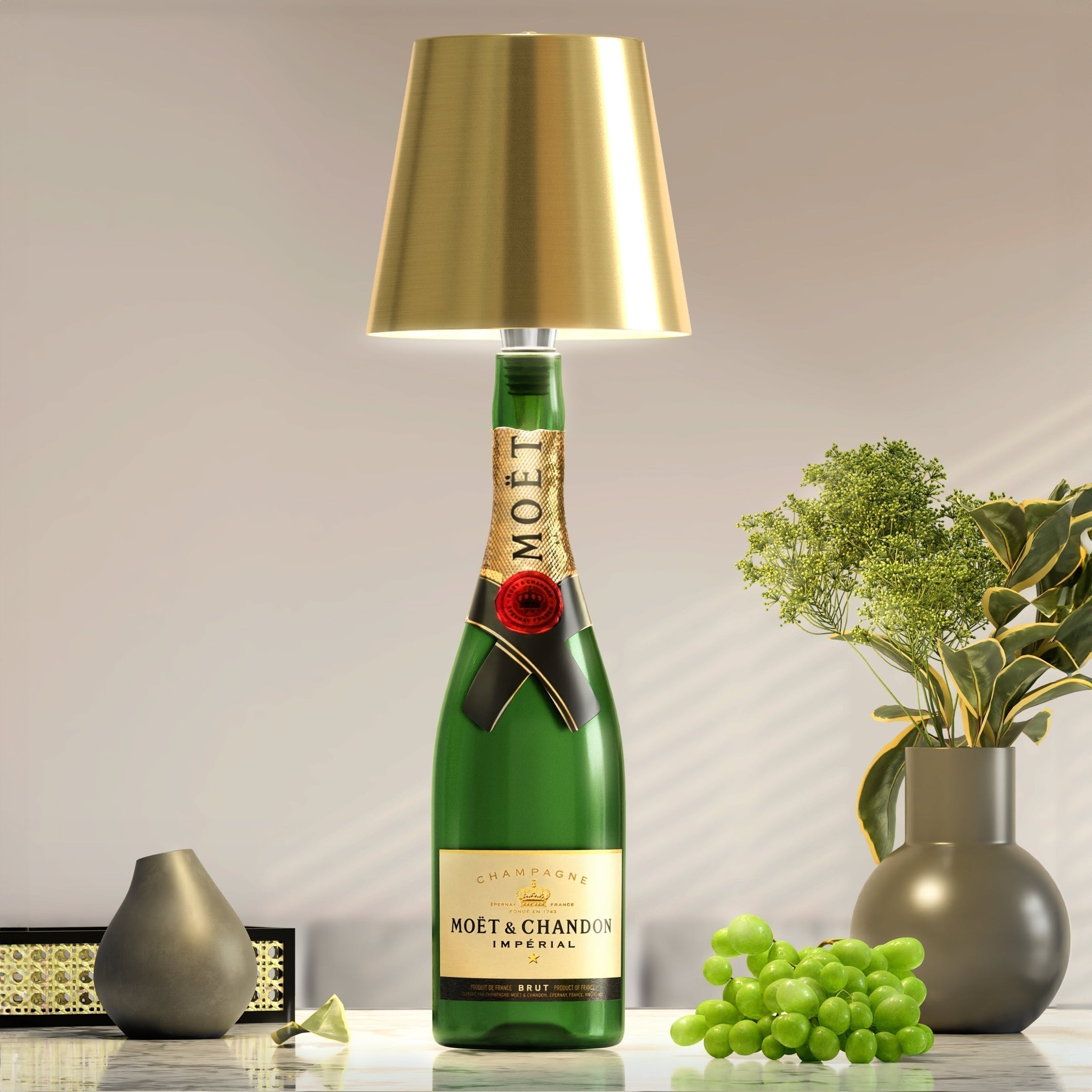 Tragbare Drahtlose Flaschenlampe