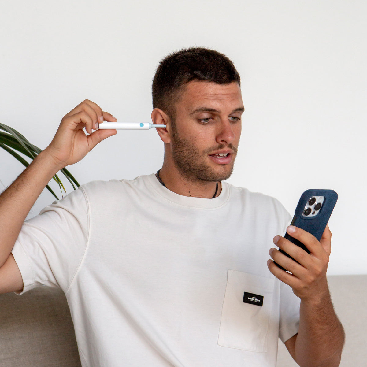 ClearScope™ -Kabelloser WLAN-Ohrreiniger