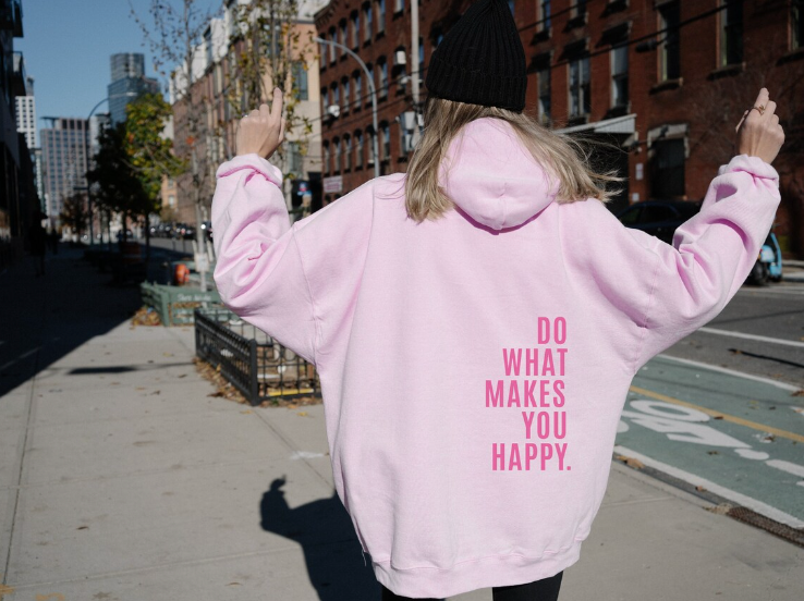 Lässige Damen Kapuzenpullover – Leandra