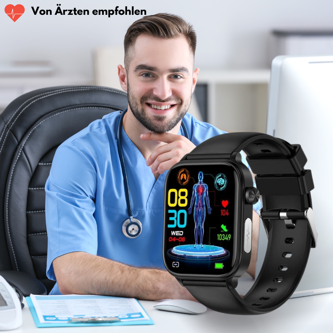 GlucoCare SOS – Smartwatch mit SOS-Funktion & Sturzerkennung