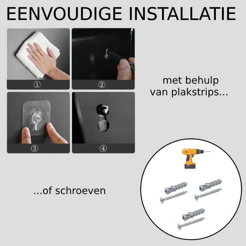 LuxeGuard Pro™: Ihr Badezimmer-Organisator mit Stil und Bequemlichkeit