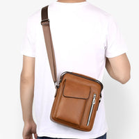 Prestige™ – Luxus Leder Schultertasche für Stil und Funktionalität