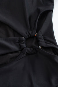 Ocean Whisper™ - Einteiliger Badeanzug mit Ringausschnitt