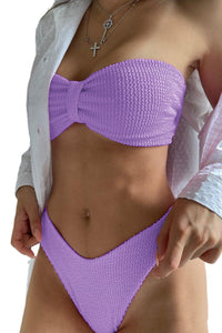 Saint-Tropez Sunrise™ - Bandeau-Bikini mit geraffter Büste