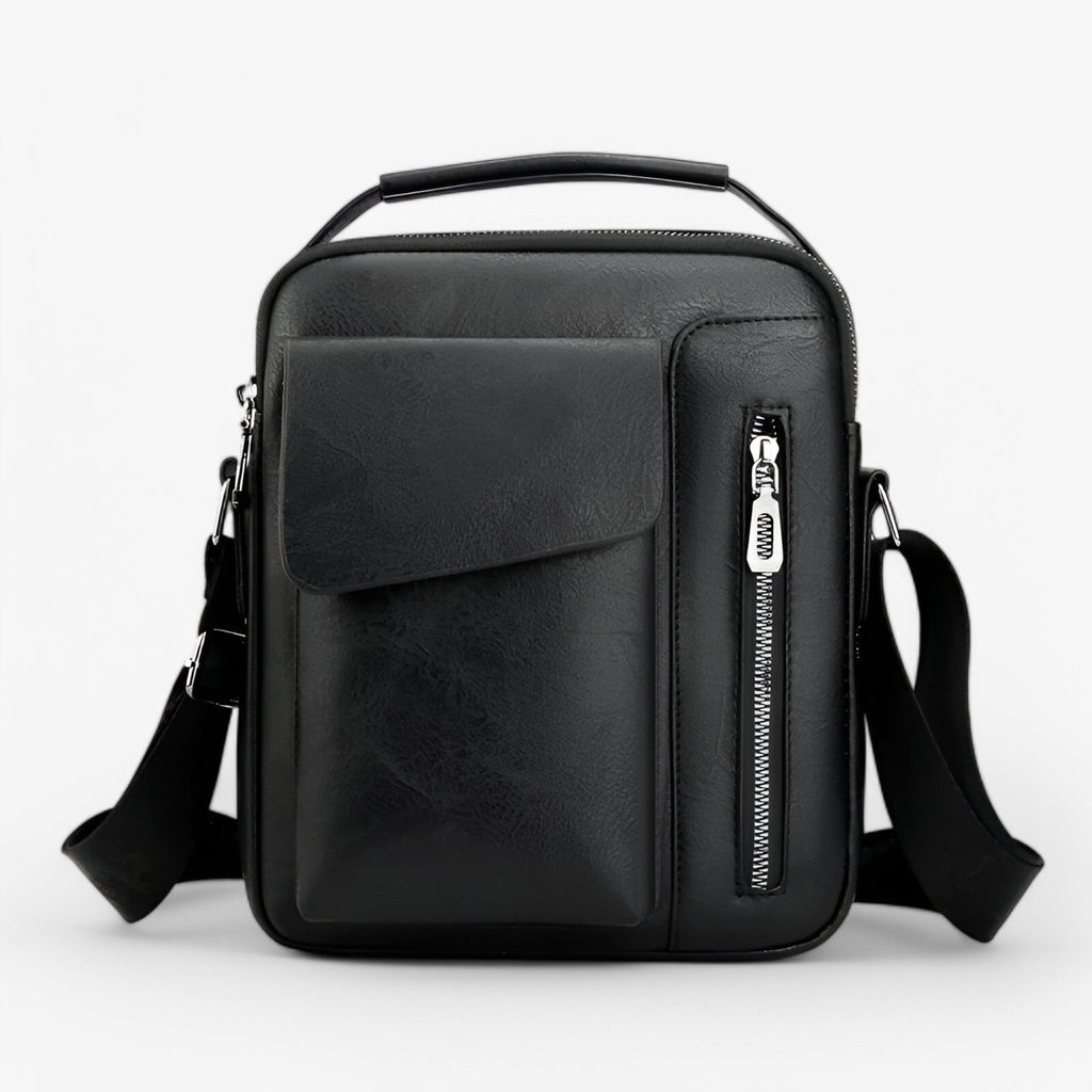 Prestige™ – Luxus Leder Schultertasche für Stil und Funktionalität