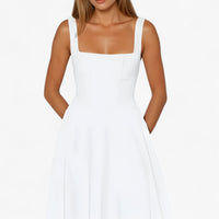 Lilou | Elegantes Midikleid