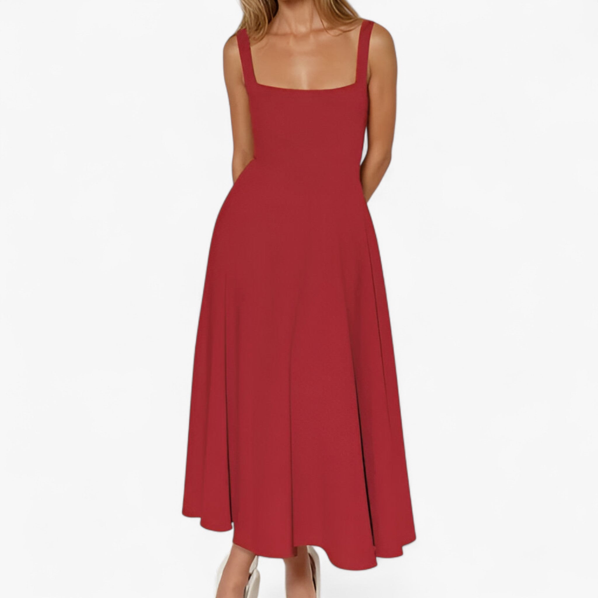Lilou | Elegantes Midikleid