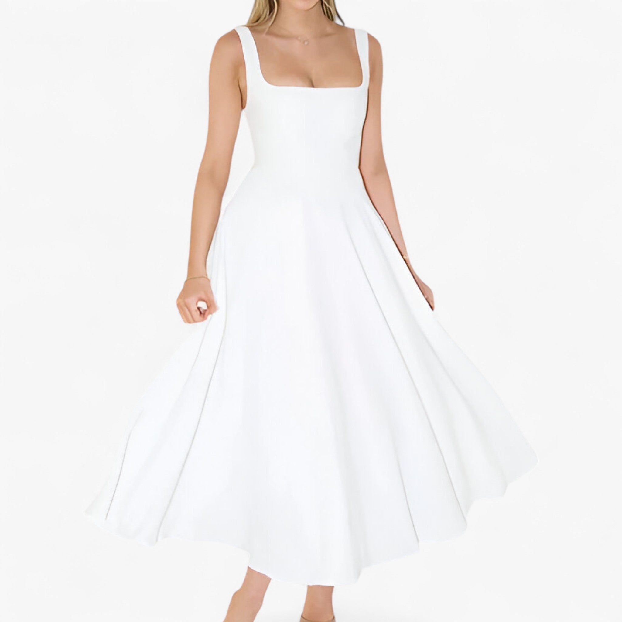 Lilou | Elegantes Midikleid